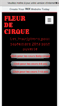 Mobile Screenshot of fleurdecirque.com